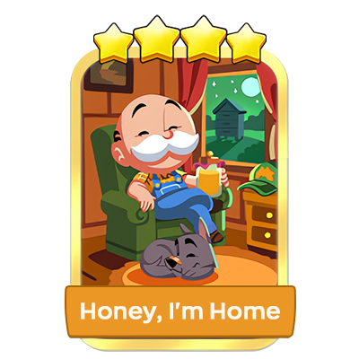 Honey, I'm Home 4-Star Gold Sticker from Happy Harvest Set 13